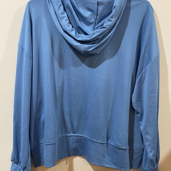 LOVE Flower Power Sweatshirt Hoodie Made In Italy Cotton Viscose - Picture 2 of 4